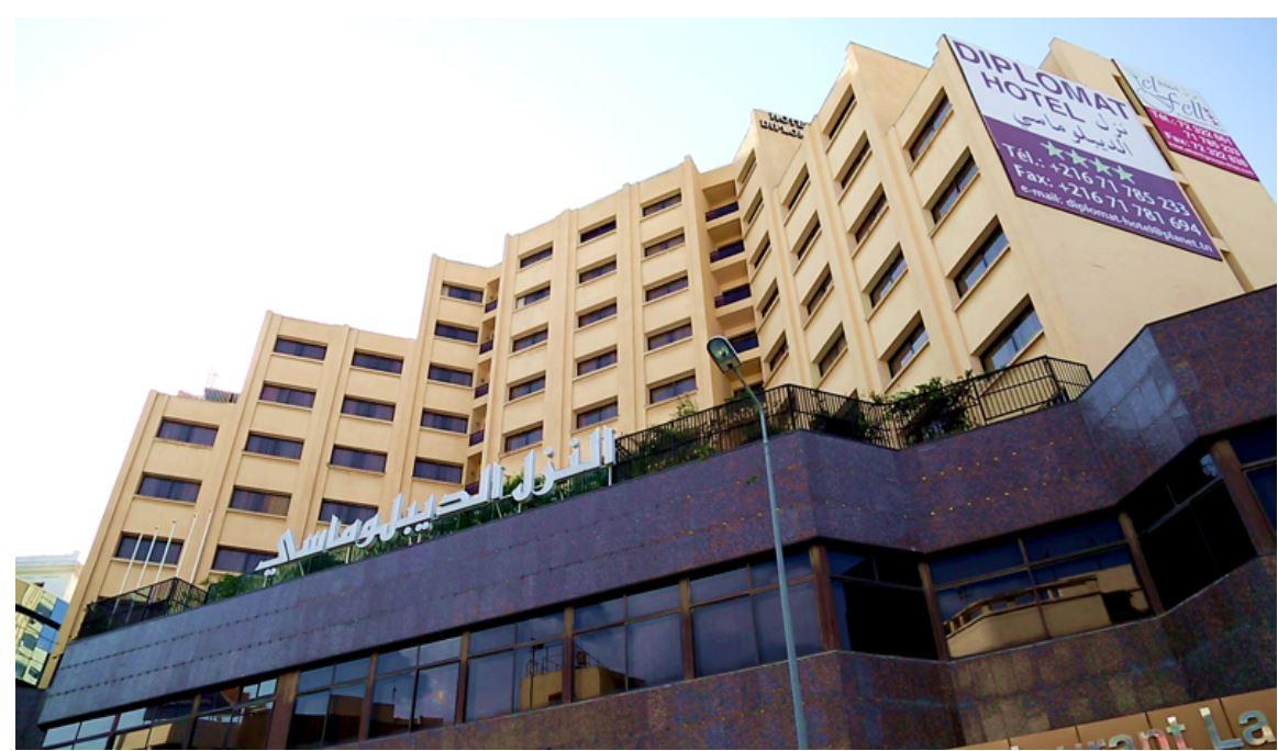 Diplomat Hotel Τύνιδα Εξωτερικό φωτογραφία